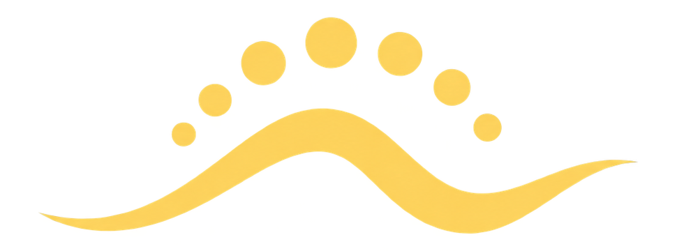 Goldenes Wellenzeichen von Wirbelsäulenwelle